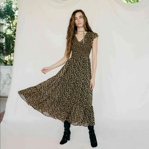 Christy Dawn The Body Dress Black Floral